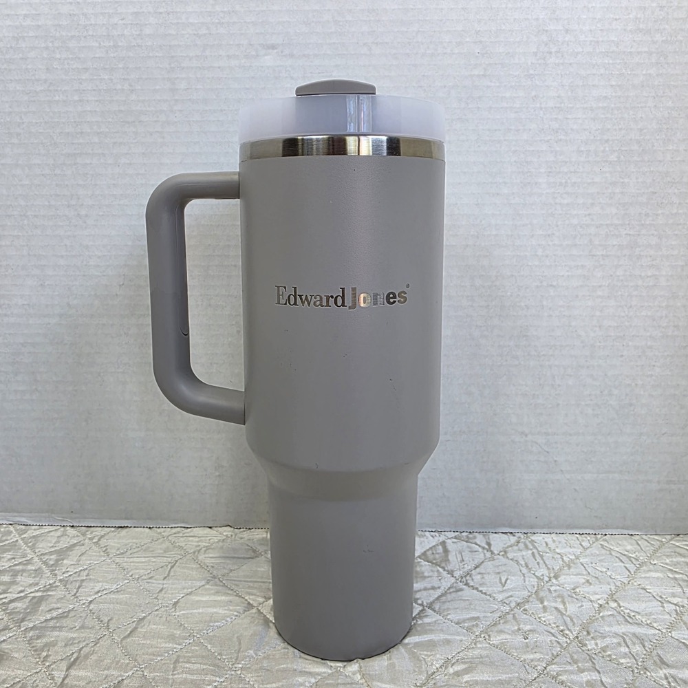 Stanley Flowstate Quencher H2O Double Vacuum Insulate Tumbler 40 oz Ash Grey - Picture 3 of 9